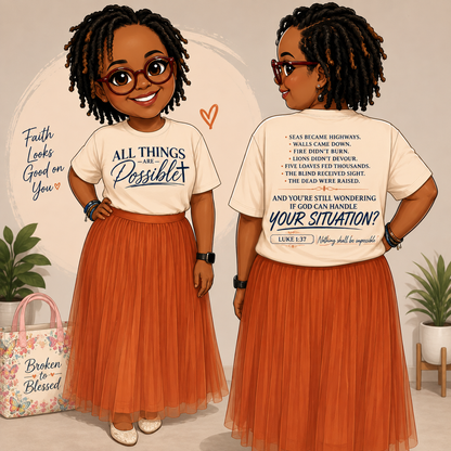 All Things Are Possible Faith Tee